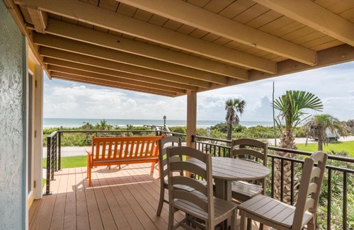 New Smyrna Beach House | Beachfront Dream Home 4 bedroom 3 bath. 6060S