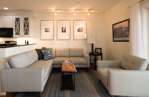 Commercial Street Condo | Beachfront, East End, 2 BR, 2BA, Private Deck, Parking, Dog Friendly