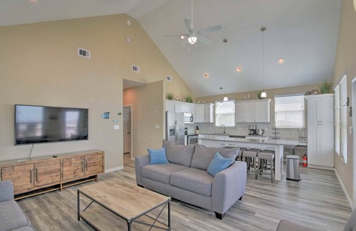 Port Bolivar House | Beachfront Gilchrist Getaway, Steps to the sand!