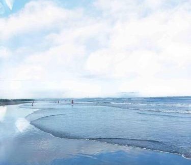 Pangasinan Province Villa | Beachfront Glamping with Mini Pool Exclusive Property