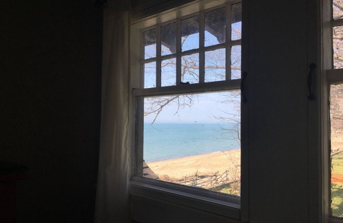 Dunkirk Condo | Beachfront Historical home 1Br/1Ba apt on Lake Erie w/Balcony, WiFi, Streaming