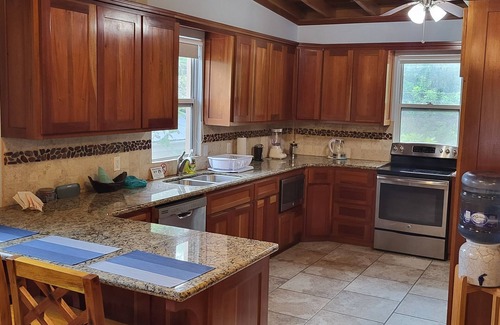 San Pedro House | Beachfront house 4BR/4Bath, view, private pool, dock and beach
