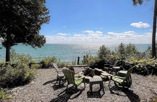Jacksonport House | Beachfront House w/Wi-Fi on Amazing Lake Michigan Site! Close to Sturgeon Bay