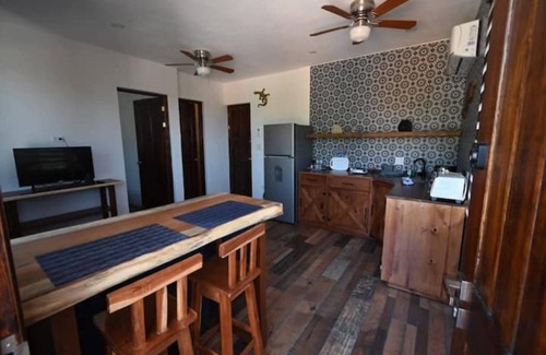 Celestun Apartment | Beachfront lovely apartment with patio- Option-1