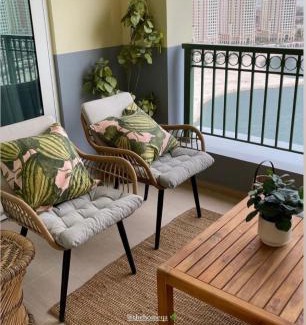 Doha Apartment | Beachfront Luxury Apartment-Pearl Island شقه مطله على الشاطئ بجزيرة اللؤلؤه