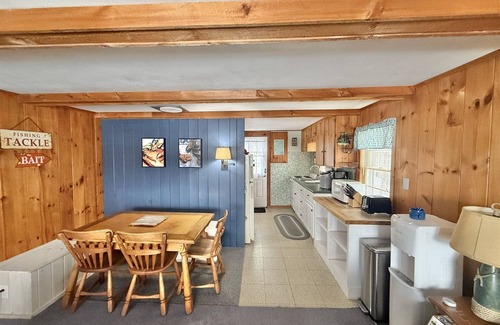 Gray Cabin | BEACHFRONT ON LITTLE SEBAGO LAKE