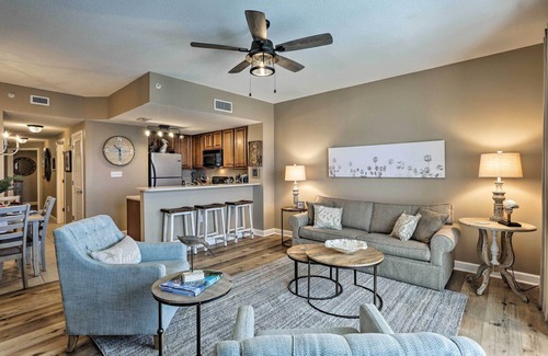 Lower Grand Lagoon Condo | Beachfront PCB Condo w/Resort Pool, Gym & Hot Tub