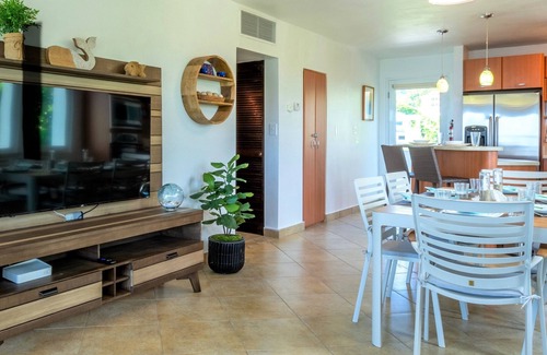 Puerto Rico Condo | ★ Beachfront ★ Pool ★ All New ★ AC ★ Gated Parking ★ Laundry ★ WiFi ★ 2 Kings ★
