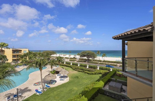Oranjestad-West Condo | Beachfront - Royal Penthouse 3BR condo - BC352