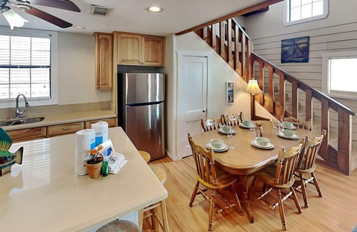 Freeport House | Beachfront Sandcastle | Spacious Coastal Retreat, Oceanfront + Pet Friendly!