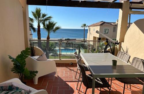 Marina de Casares Apartment | Beachfront & Sea View Holiday Apartment - Sea, Mountains and City Right in Front of You