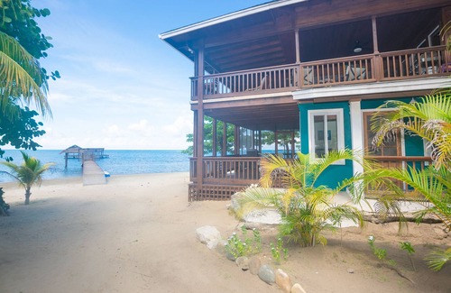 Antoneys Cay Villa | Beachfront, Upscale Caribbean Vacation. As seen on HGTV. With pool access