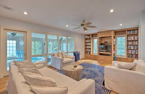 Urbanna House | Beachfront Urbanna Home with Gas Grill and Deck!