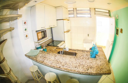 Tombo Apartment | Beachfront + View - 2 Bedrooms + Air Cond, 2 Bathrooms, Living Room, Kitchen, 1 Garage, Wi-Fi and Bed Linen