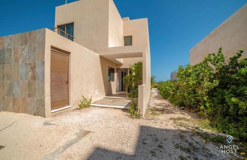 Progreso Municipality House | Beachfront Villas with Private Pool Steps to the Sea!