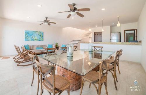 Progreso Municipality House | Beachfront Villas with Private Pool Steps to the Sea!