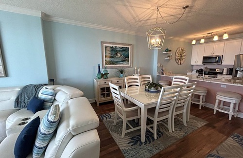 Bid-a-wee Beach Condo | ☀️Beachfront with FAB Views-Gulf Front Indoor/Outdoor Pool-2BR Ocean Reef 1203☀️