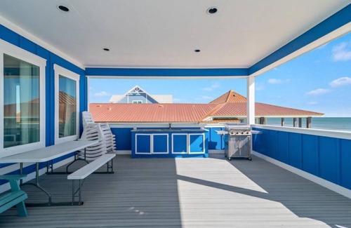 Surf Side Shores House | Beachfront with Heated Pool, Sleeps 24!