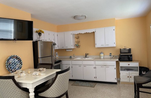 Avon By The Sea Condo | Beachside condo! One block from the beach. Walk to the pier, park and more fun!