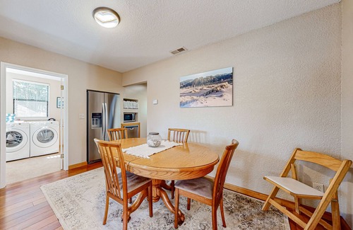 Inglenook House | Beachside hideaway with deck, hot tub, grill, & wood stove - dog-friendly