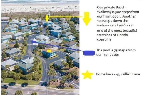Surfcrest Village House | Beachside Home, Heated Pool, Steps 2 beach, Meticulous, 5-star Rated