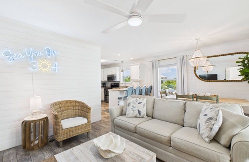 Seagrove Beach Condo | Beachside Retreat 423–Steps to the Beach–Sleeps 7