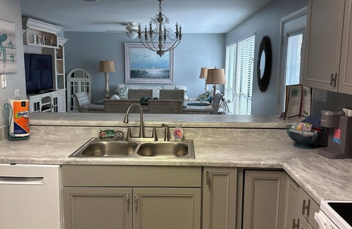 Navarre Beach Condo | Beachview 212 Pool side view/Not Gulf Frontn