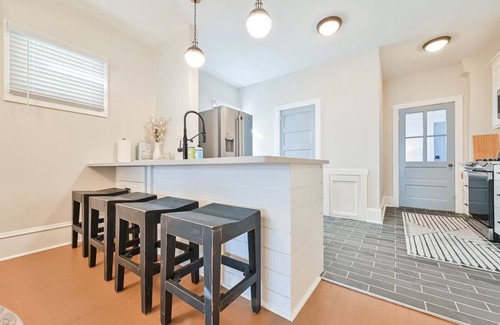 Margate City House | Beachy 3-bedroom house with WiFi and AC in walkable Margate