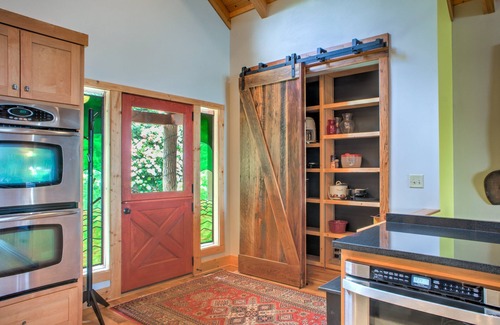 Wolf Laurel House | Bear and Bull Lodge | Mountain Lodge with Golf, Skiiing, Trails!