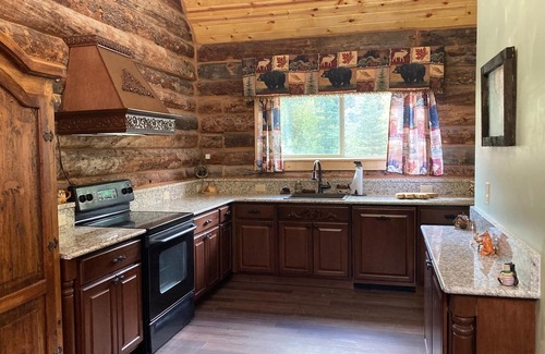 Somerset Cabin | Bear Creek Hideaway Log Cabin on River Fishing & WiFi on Kebler Pass