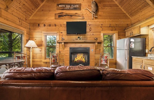 Pittman Center Cabin | Bear Crossing: Charming Cabin with Beautiful View of The Great Smoky Mountains