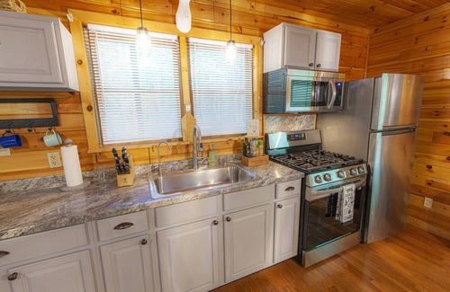 Zionville Cabin | Beat the Summer Heat in your own 3 acre Forest!