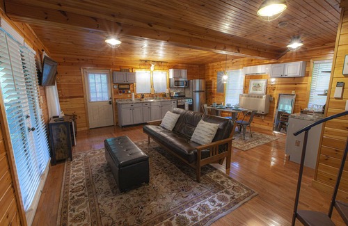 Zionville Cabin | Beat the Summer Heat in your own 3 acre Forest!