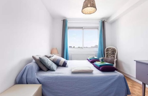 Patte d'Oie Apartment | ❤️BEAU T3 furnished near center 2 to 8 people. Parking, Elevator
