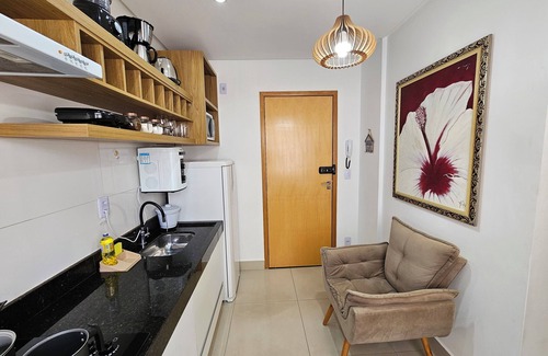 Goiania Apartment | Beautiful 1 bedroom flat on the corner of Flamboyant Shop