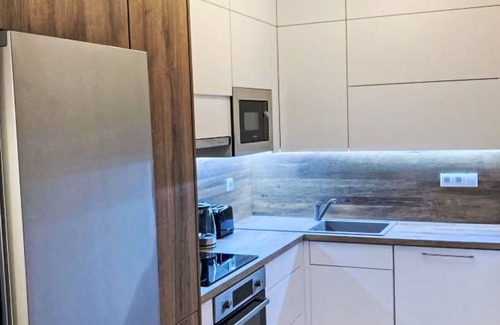 Janske Lazne Apartment | Beautiful apartment for 4 guests with WIFI, TV, balcony, panoramic view and parking