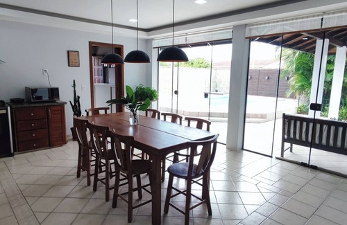 Florianopolis House | Beautiful house, 4 bedrooms, swimming pool, barbecue - Praia da Daniela - Florianópolis