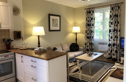 Saint-Front-sur-Lemance Apartment | Beautifully restored stone apartment on the domaine. Sleeps 5.