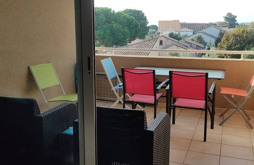 Santa-Lucia-di-Moriani Apartment | Beautiful flat , rated 2 stars on the beach