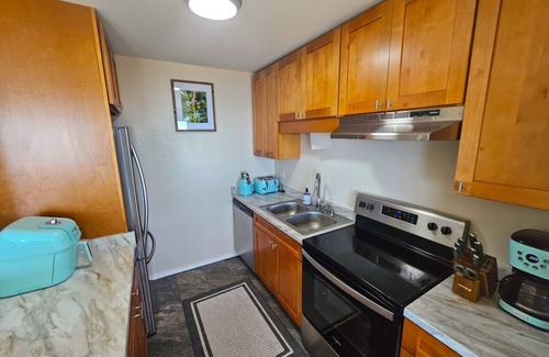 Honalo Condo | Beautiful 2 Bed 2 Bath Condo in Kona Coffee Villas