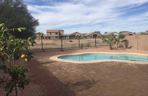 San Tan Valley House | Beautiful 4 Bdrm home with a private pool and golf course views