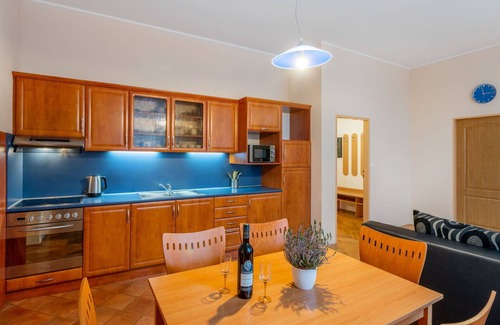Tanvald Apartment | Beautiful apartment for 4 people with hot tub, WIFI, TV, pets allowed and parking