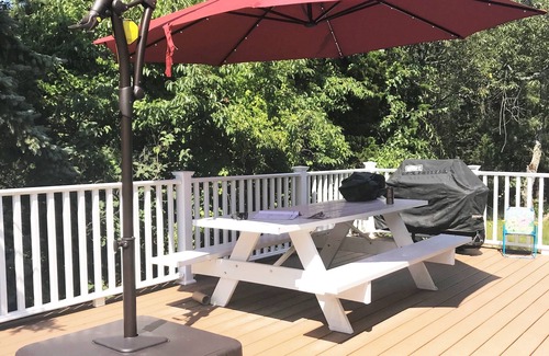 Shinnecock Hills House | Beautiful accommodations and refreshing pool in a serene setting