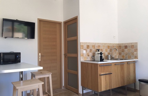 Taillades Apartment | Beautiful air-conditioned apartment with swimming pool at the foot of the Luberon