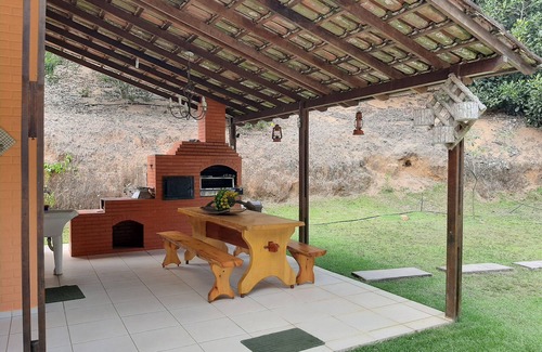 Domingos Martins House | Beautiful and comfortable house in place, with preserved nature, swimming pool and fishing lake