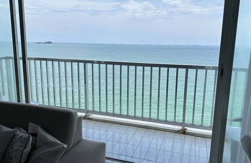 Morro do Maluf Apartment | Beautiful and spacious apartment with an incredible view of the sea.
