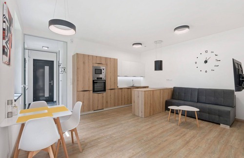 Janov nad Nisou Apartment | Beautiful apartment for 3 people with WIFI, TV, terrace and parking