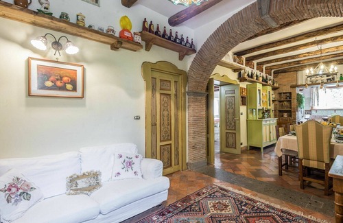 Rocca di Papa Villa | Beautiful apartment in villa for 13 people with A/C, WIFI, private pool, TV, patio and parking