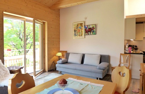 Kandersteg Apartment | Beautiful apartment for 3 guests with WIFI, balcony, panoramic view and parking