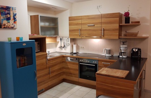 Grossenbrode Apartment | Beautiful apartment with direct sea view from the balcony| sauna